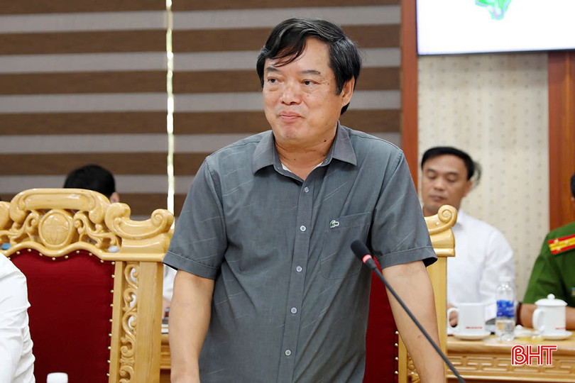 Phó Cục trưởng Cục Phát triển đô thị, Bộ Xây dựng Võ Chí Toàn phát biểu kết luận tại buổi làm việc. z5966040712262-d7dc2609201db9233767af9ad790b284-2176-8896.jpg