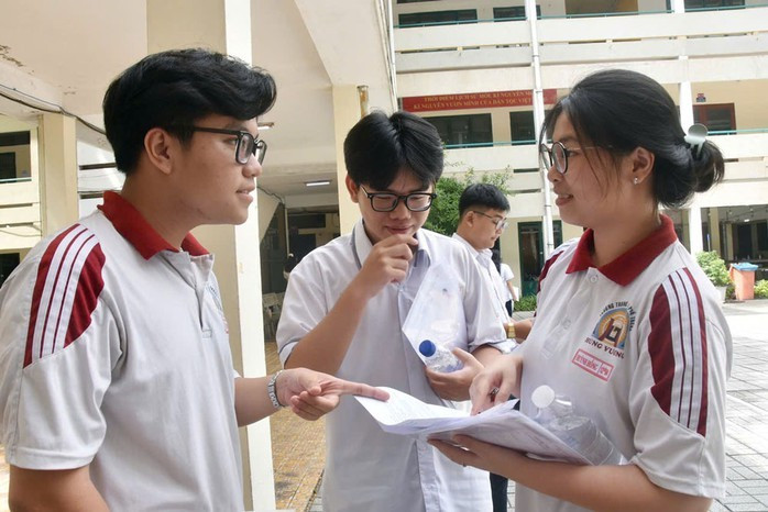 Thí sinh dự kỳ thi tốt nghiệp THPT năm 2025 tại TP HCM. Ảnh: TẤN THẠNH Thí sinh dự kỳ thi tốt nghiệp THPT năm 2025 tại TP HCM. Ảnh: TẤN THẠNH