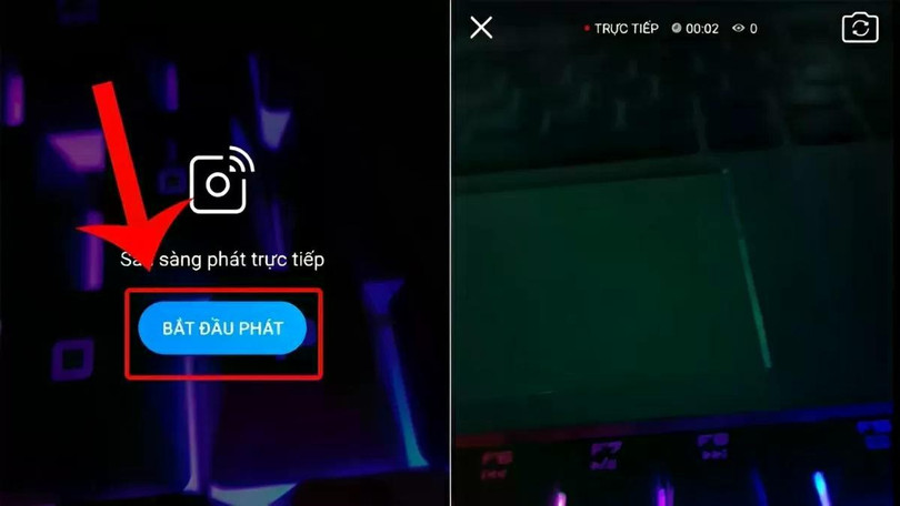 Kiểm tra khung hình và phát trực tiếp. Kiểm tra khung hình và phát trực tiếp.