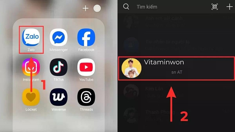 Truy cập vào nhóm Zalo cần livestream. Truy cập vào nhóm Zalo cần livestream.