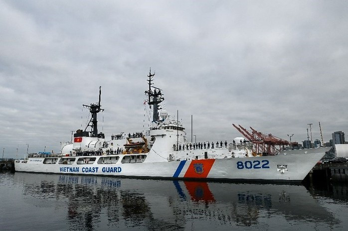 Tàu tuần tra CSB 8022 (Ảnh: Đại sứ quán Mỹ).