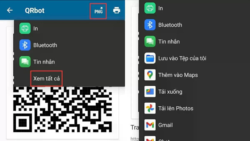 Mã QR sẽ hiển thị ngay sau đó. Mã QR sẽ hiển thị ngay sau đó.