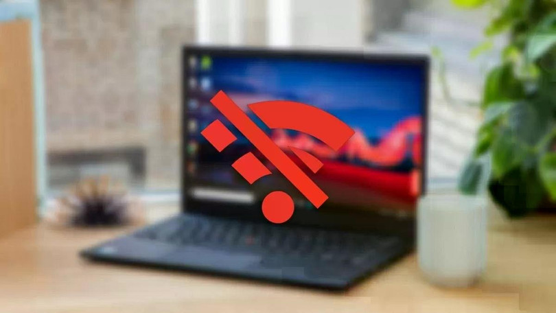 Laptop không kết nối được WiFi.