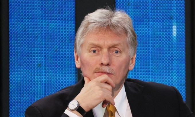 Phát ngôn viên Điện Kremlin Dmitry Peskov tại Moskva hồi tháng 12/2023. Ảnh: AFP Phát ngôn viên Điện Kremlin Dmitry Peskov tại Moskva hồi tháng 12/2023. Ảnh: AFP