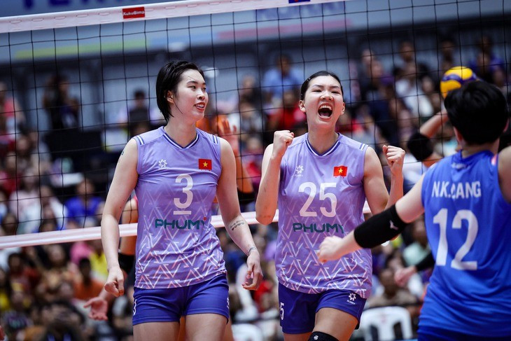 Thanh Thúy (trái) bị tụt hạng - Ảnh: VTA Thanh Thúy (trái) bị tụt hạng - Ảnh: VTA