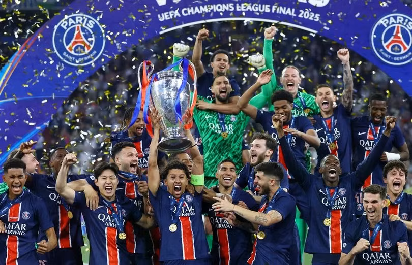 PSG lần đầu vô địch Champions League.