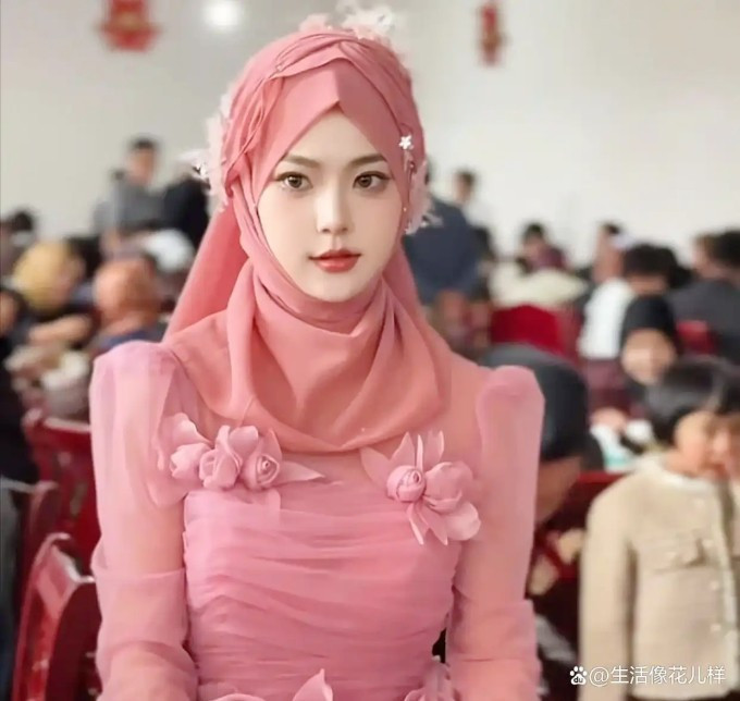 Vẻ đẹp của cô dâu Ma. Ảnh: Worldjournal Vẻ đẹp của cô dâu Ma. Ảnh: Worldjournal