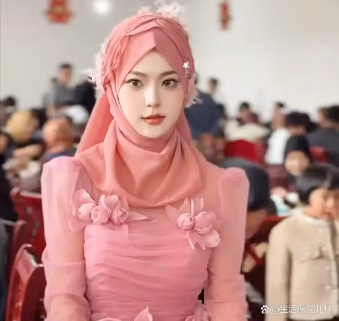 Vẻ đẹp của cô dâu Ma. Ảnh: Worldjournal