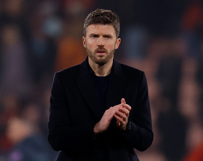 Carrick giúp MU tiến gần tấm vé Champions League. Ảnh: Reuters.