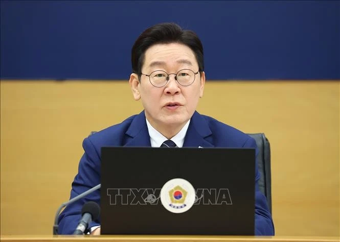 Tổng thống Hàn Quốc Lee Jae Myung. Ảnh: Yonhap/TTXVN