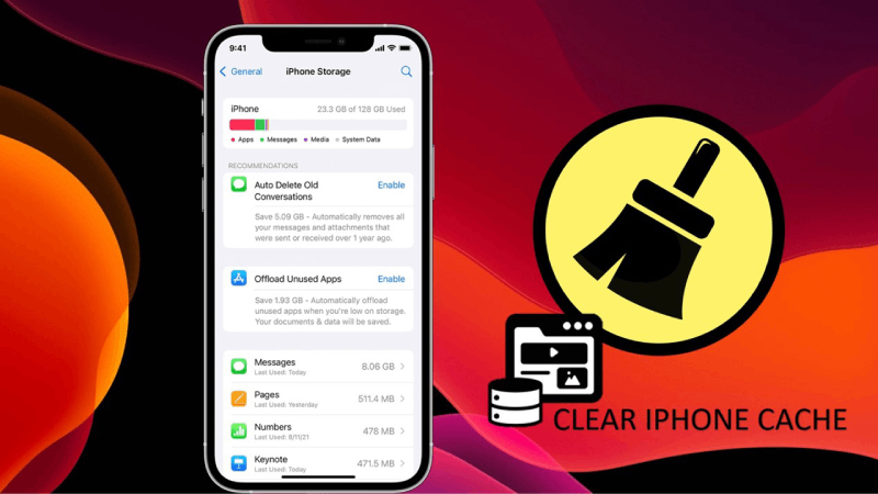 Cách xóa bộ nhớ đệm trên iPhone đơn giản và hiệu quả. Cách xóa bộ nhớ đệm trên iPhone đơn giản và hiệu quả.