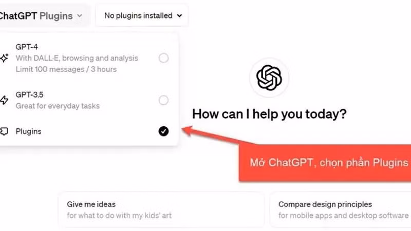 Truy cập vào ChatGPT