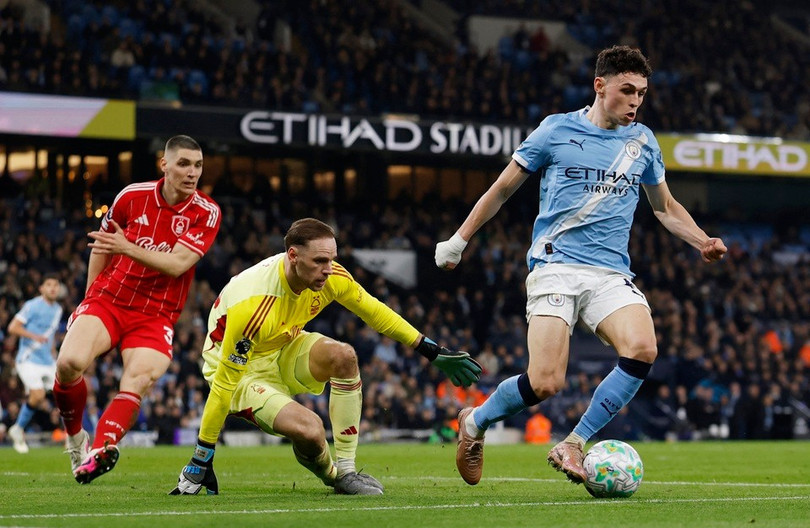 Foden đang có mùa giải kém nổi bật nhất trong những năm gần đây