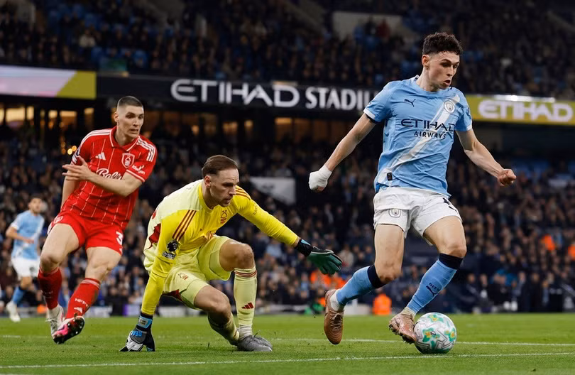 Foden đang có mùa giải kém nổi bật nhất trong những năm gần đây