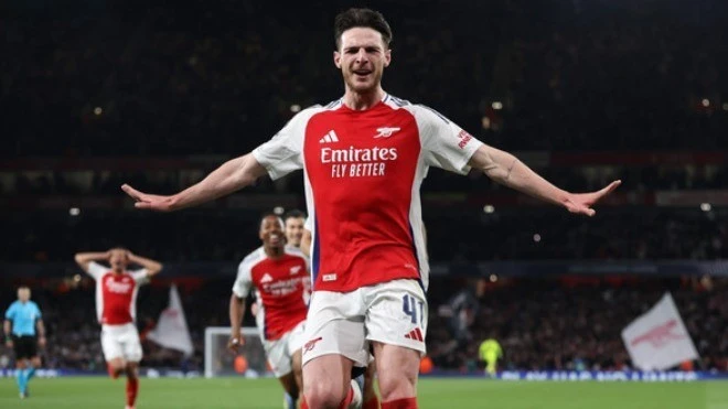 Arsenal đang đứng trước thử thách lớn để vào chung kết Champions League. (Ảnh: TTXVN)