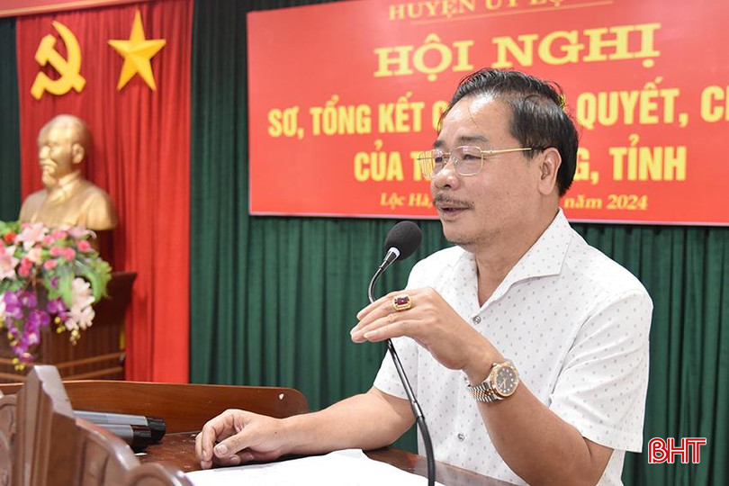 Phó trưởng Ban Tuyên giáo Tỉnh ủy Nguyễn Xuân Hải phát biểu chỉ đạo tại hội nghị. DSC_9126.JPG
