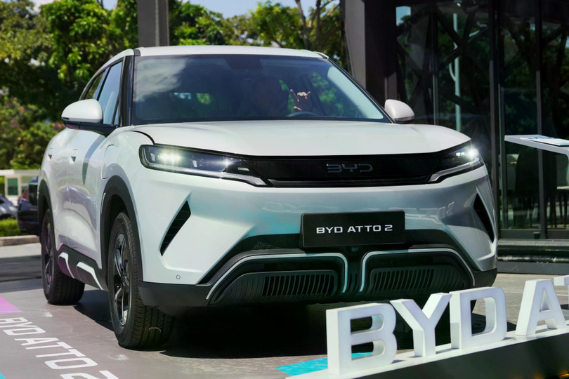 Có lẽ Atto 2 chưa thể trở thành cái tên chiến lược doanh số như BYD kỳ vọng. Ảnh: Đan Thanh.