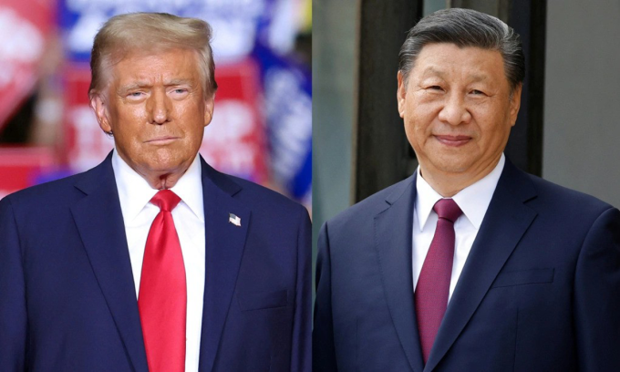 Tổng thống Donald Trump (trái) và Chủ tịch Tập Cận Bình. Ảnh: AFP Tổng thống Donald Trump (trái) và Chủ tịch Tập Cận Bình. Ảnh: AFP