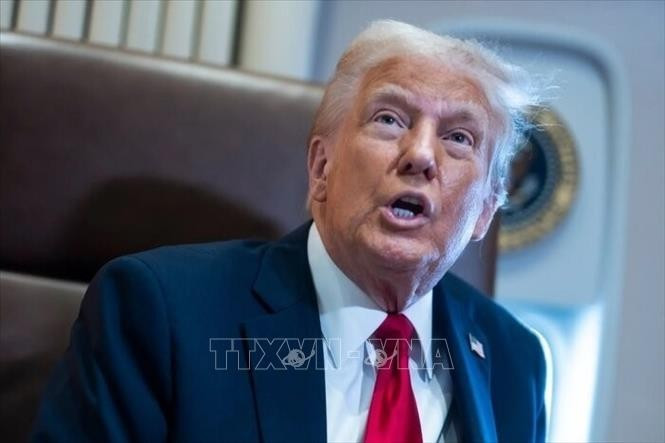 Tổng thống Mỹ Donald Trump. Ảnh: AFP/TTXVN