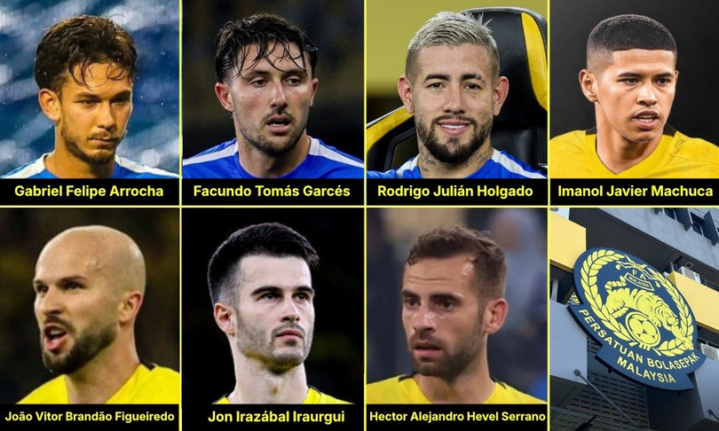 7 cầu thủ nhập tịch Malaysia bị FIFA cáo buộc làm giả hồ sơ. 7 cầu thủ nhập tịch Malaysia bị FIFA cáo buộc làm giả hồ sơ.