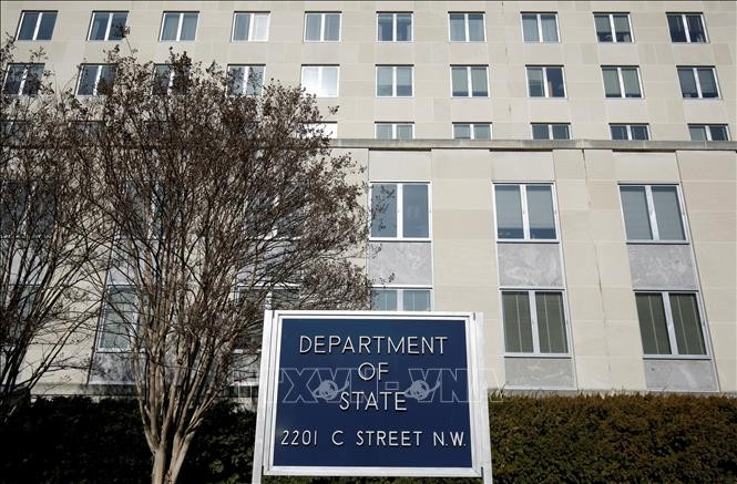 Trụ sở Bộ Ngoại giao Mỹ ở Washington, DC. Ảnh: REUTERS/TTXVN