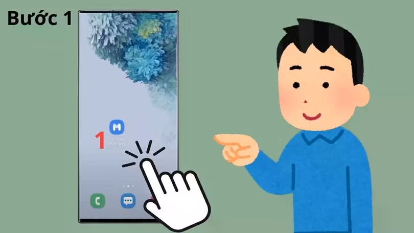 Trước hết, mở ứng dụng Samsung Members (tải từ Samsung).