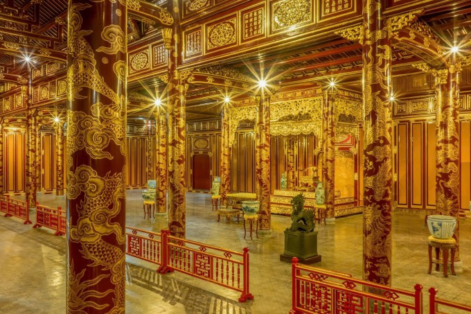 Điện Thái Hòa khánh thành trùng tu tháng 11/2024. Ảnh: Võ Thạnh Điện Thái Hòa khánh thành trùng tu tháng 11/2024. Ảnh: Võ Thạnh