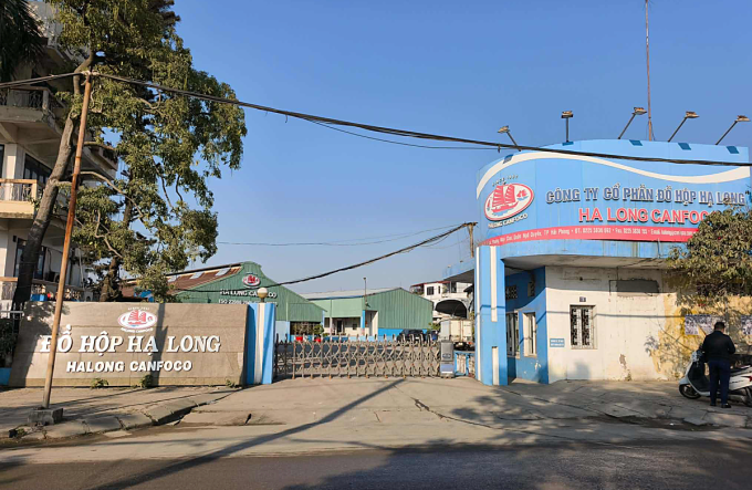 Trụ sở Công ty Cổ phần Đồ hộp Hạ Long. Ảnh: Lê Tân