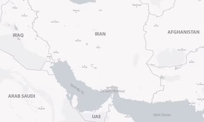 Vị trí eo biển Hormuz. Đồ họa: CSIS