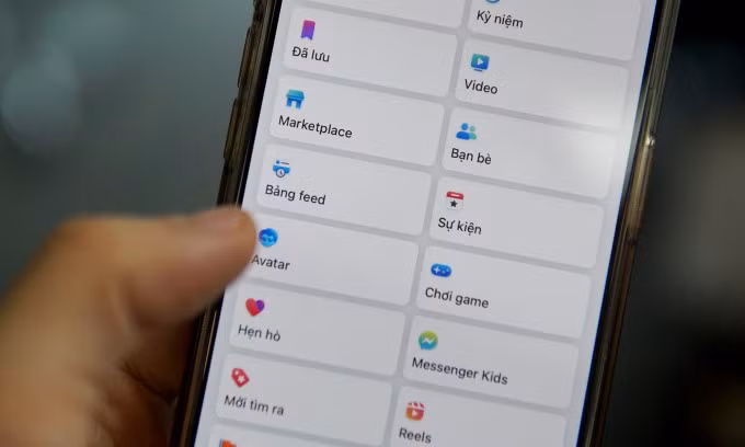 "Bảng feed" trong menu cho phép người dùng lọc nội dung mong muốn. Ảnh: Lưu Quý