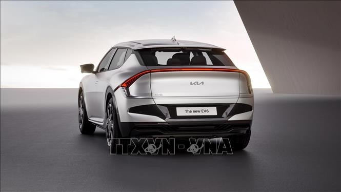 Mẫu ô tô điện EV6 của Kia. Ảnh: Yonhap/TTXVN