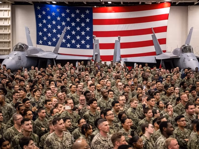 Mỹ có quân đội được xếp hạng mạnh nhất thế giới (Ảnh: AFP).