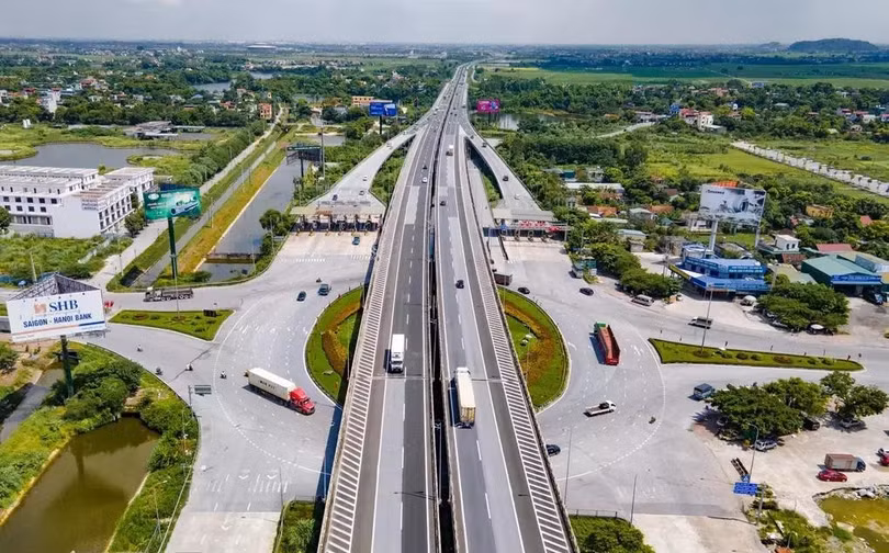 Cao tốc Cầu Giẽ - Ninh Bình. Ảnh: Phương Linh