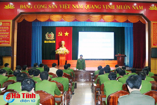 cong an ha tinh ra quan tran ap toi pham bao dam antt
