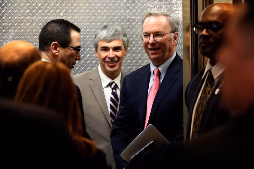 photo ong trump gap go mot loat ceo com can cua thung lung silicon