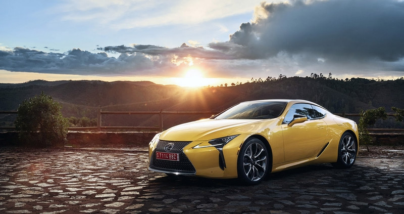 chiem nguong ve dep cua lexus lc 2017