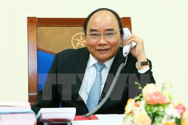 thu tuong nguyen xuan phuc dien dam voi tong thong dac cu hoa ky donald trump