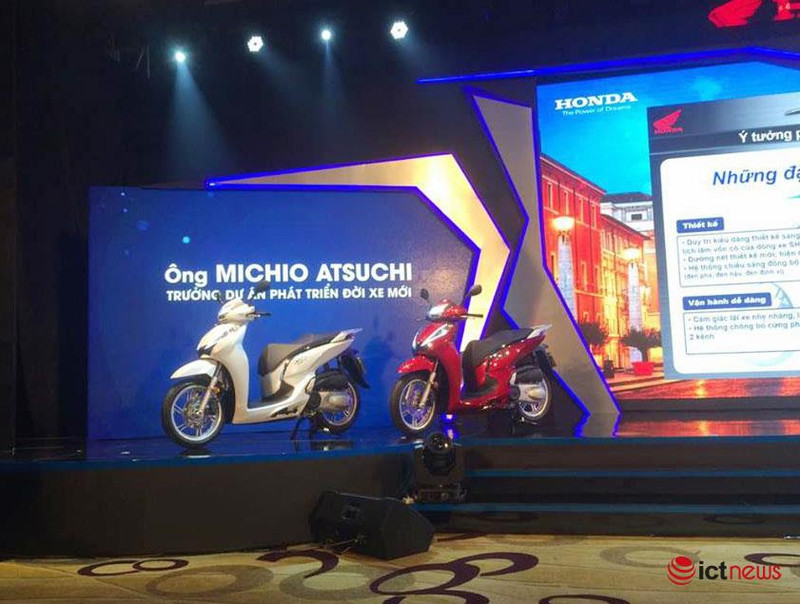 honda sh300i chinh thuc ra mat tai viet nam gia 248 trieu dong