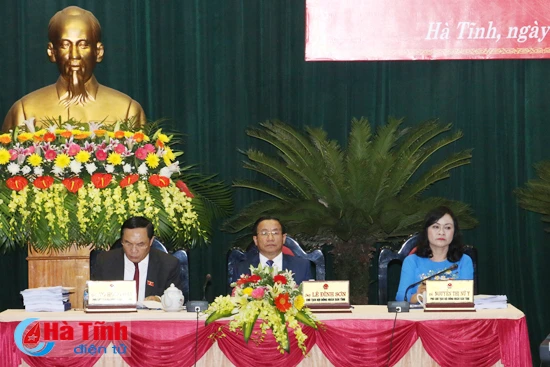 ky hop thu 3 hdnd tinh ha tinh nhin thang su that danh gia khach quan tinh hinh nam 2016