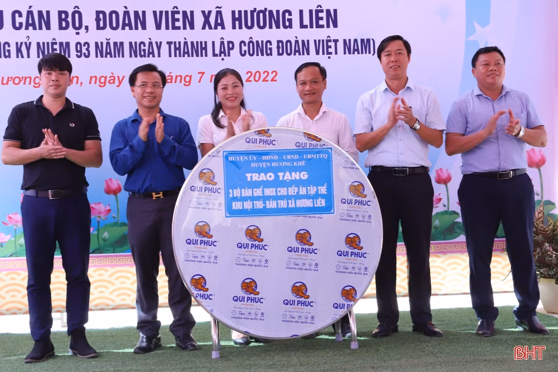 Khánh thành nhà nội trú cho cán bộ, đoàn viên xã miền núi Hương Khê