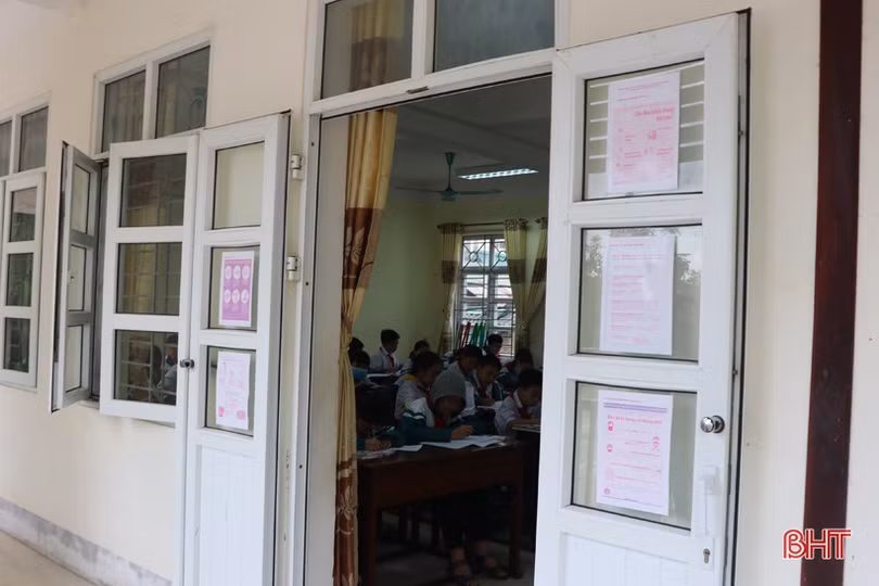 Các trường học ở TP Hà Tĩnh kích hoạt các biện pháp phòng dịch Covid-19