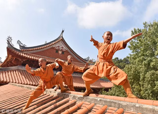 Cận cảnh quá trình khổ luyện của các võ sư nhí tại chùa Thiếu Lâm