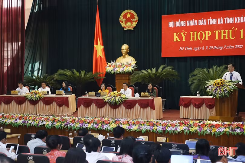 Kỳ họp thứ 18 HĐND tỉnh Hà Tĩnh: Miễn nhiệm và bầu nhiều chức danh chủ chốt, chất vấn 4 nhóm vấn đề