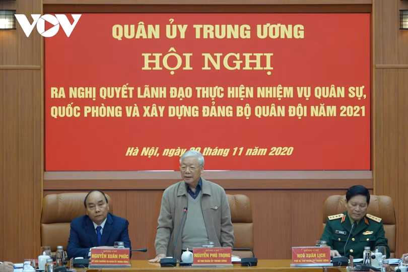 Tổng Bí thư, Chủ tịch nước chủ trì Hội nghị Quân ủy Trung ương