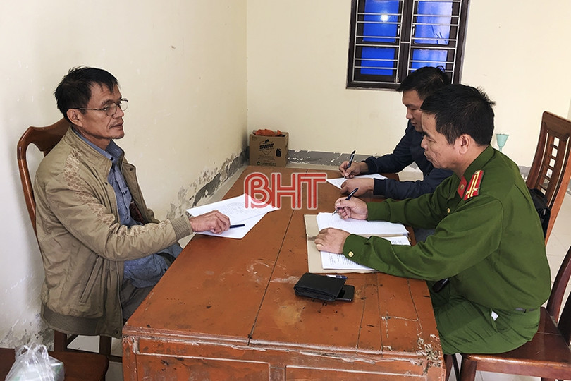 Bắt đối tượng trốn nã tại Hà Tĩnh