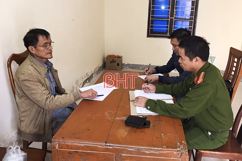 Bắt đối tượng trốn nã tại Hà Tĩnh