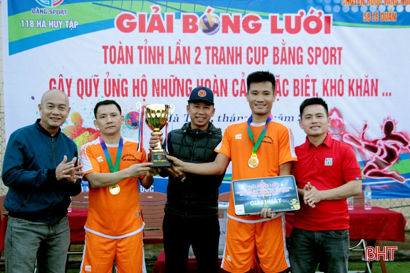 FC Bằng Sport vô địch giải bóng lưới tranh cúp Bằng Sport lần thứ 2