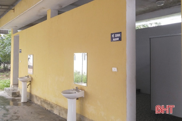 Gần 19 tỷ đồng đầu tư các công trình vệ sinh trường học ở Hà Tĩnh