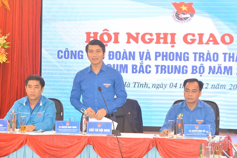 Đoàn các cấp cụm Bắc Trung Bộ thi đua lập thành tích chào mừng Đại hội lần thứ XIII của Đảng