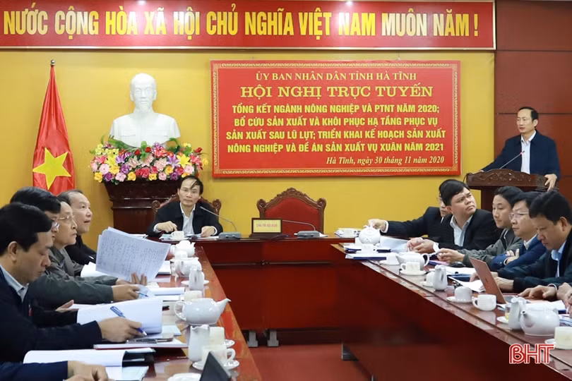 Năm 2021, Hà Tĩnh phấn đấu tốc độ tăng trưởng nông nghiệp đạt trên 2,5%